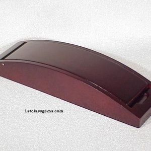 FINAL SALE PRICE Rosewood Satin Boxed Pen Set in Black & Gold